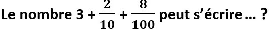 Question